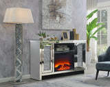 G-248-F - Glamour Fireplace - Pearl Silver