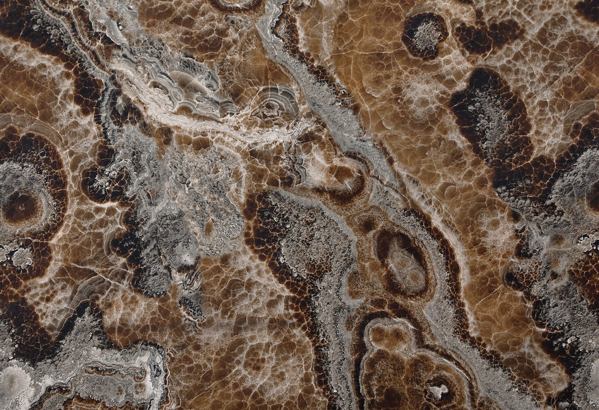 D4355 - 5 Piece Dining Room Set (Bar Table With 4 Bar Stools) - Dark Brown