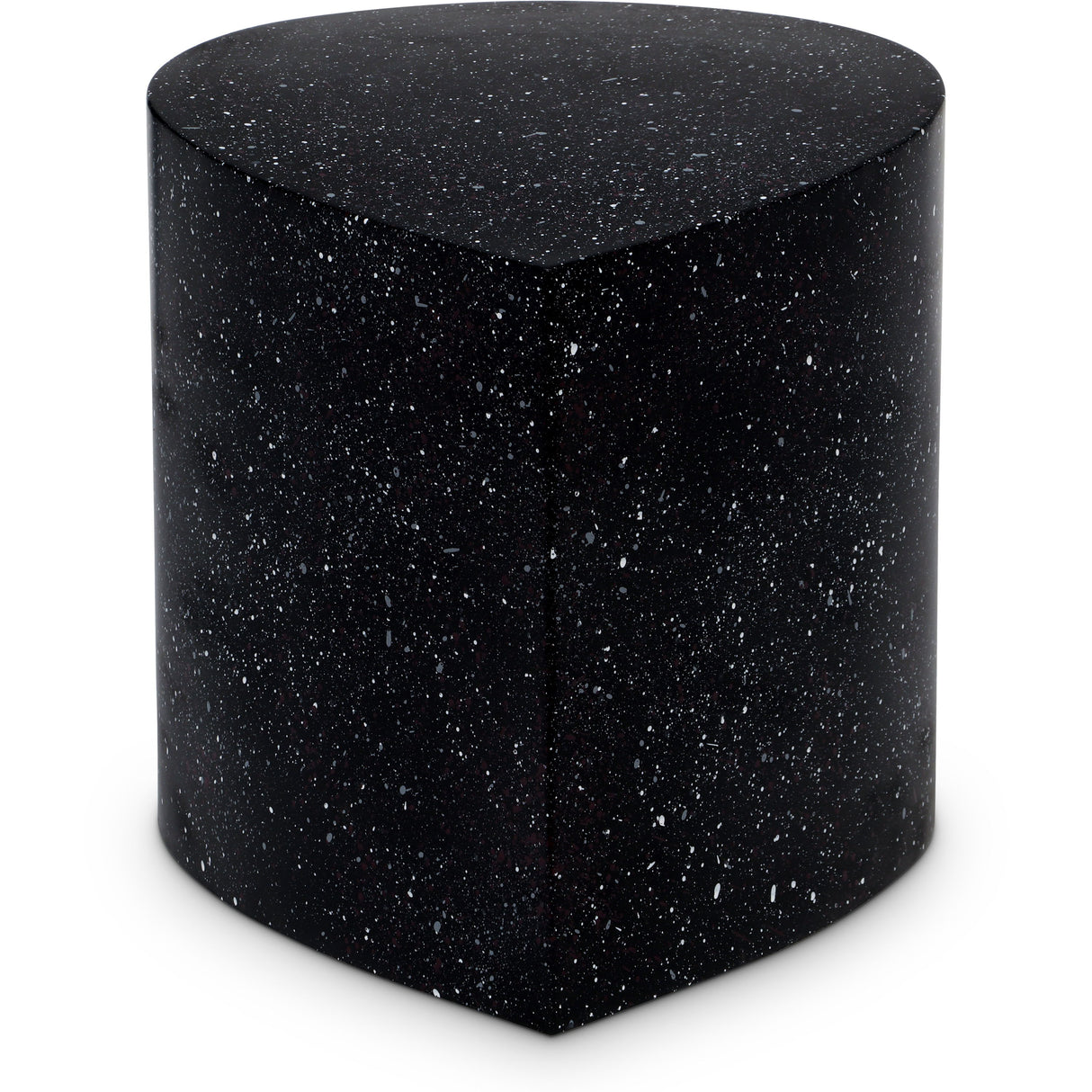 Petal - Iron Coffee Table - Black Terazzo