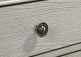 B320 - Oak Mirror - Antique White