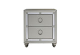 Riley - Nightstand - Silver