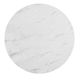 D180 - 5 Piece Dining Room Set (Table & 4 Side Chairs) - Black / White