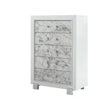 Skye - Marble Chest - White