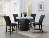 D141 - Round Counter Height Table - White