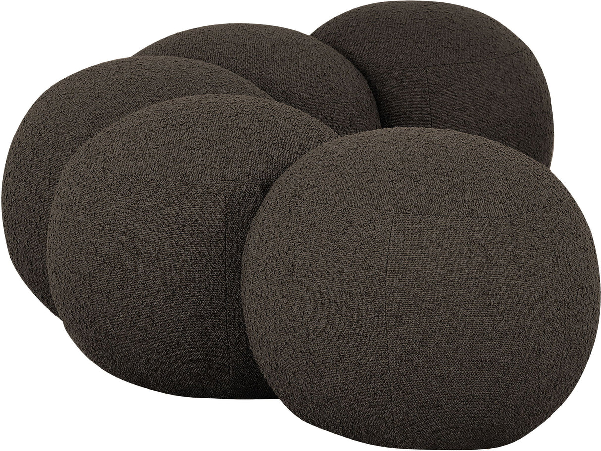 Apollo - Boucle Fabric Bench