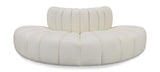 Arc - Faux Leather 4 Piece Modular Sofa