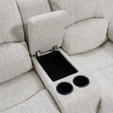 U160 - Motion Loveseat - Parrot Cream