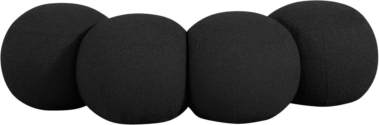 Apollo - Boucle Fabric Bench