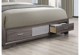 Seville - 5 Piece Full Bedroom Set - Dark Gray