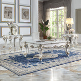 Vendom II - End Table - Antique Pearl Finish