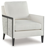 Ardenworth - Accent Chair - Black / Ivory