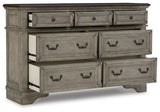 Lodenbay - Dresser - Antique Gray