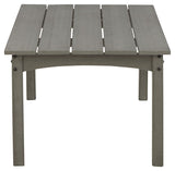 Visola - Rectangular Cocktail Table - Gray