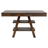 Dewey - Rectangular Counter Height Dining Table - Walnut