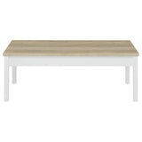 Stacie - 3 Piece Coffee Table Set - Distressed Pine