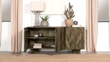 Tyler - 3 Door Solid Wood Sideboard Buffet Cabinet - Mango Brown