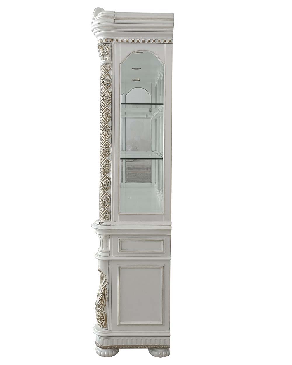 Vendom - Hutch & Buffet - Antique Pearl Finish