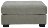 Keener - Ash - Oversized Accent Ottoman