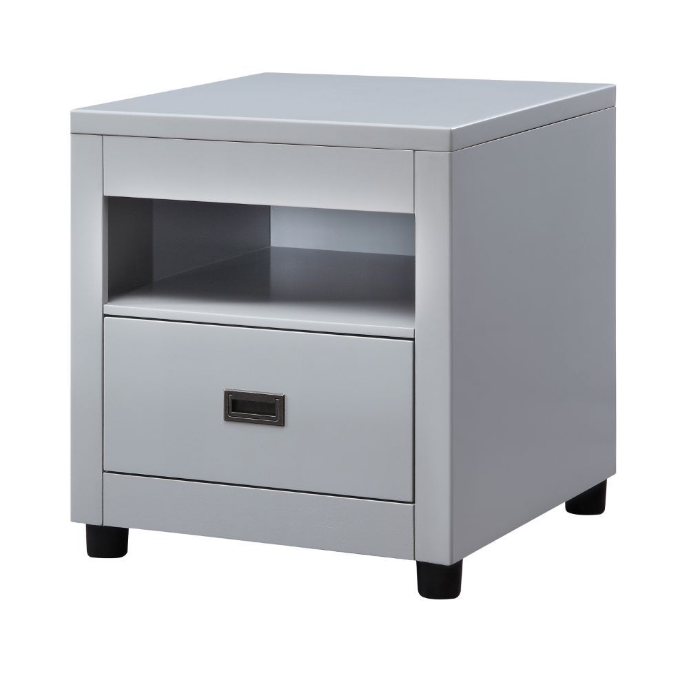 Eleanor - End Table - Dove Gray