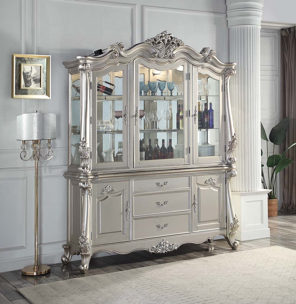 Bently - Hutch & Buffet - Champagne Finish