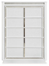 Chalanna - Five Drawer Chest - White