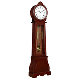 Narcissa - Grandfather Clock With Chime - Brown Red