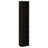 Eliam - 9-Shelf Bookcase - Cappuccino