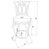 Adamsville - Upholstered Swivel Stool