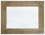 Waltleigh - Accent Mirror - Distressed Brown