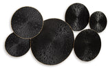 Rhetlen - Wall Decor - Black / Gold Finish