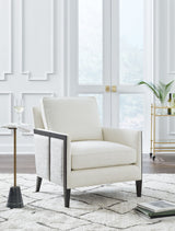 Ardenworth - Accent Chair - Black / Ivory