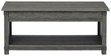 Freedan - Grayish Brown - Rect Lift Top Cocktail Table