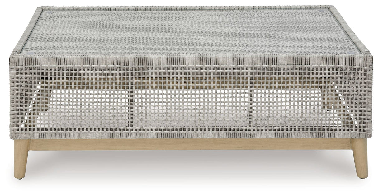 Seton Creek - Rectangular Cocktail Table - Gray