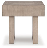 Jorlaina - Light Grayish Brown - Square End Table