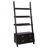 Colella - 3 Piece Storage Ladder Bookshelf Set - Cappuccino